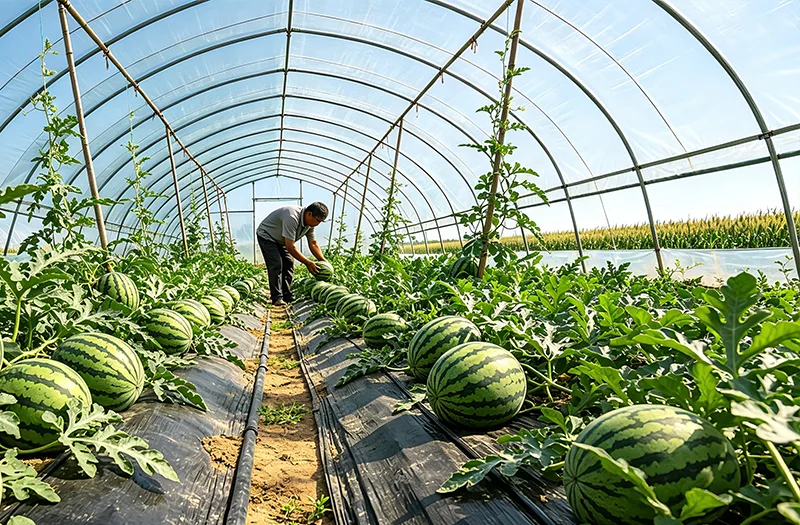 Warum werden Folien-Wassermelonengewächshäuser zu einer wichtigen Lösung für den modernen Wassermelonenanbau?